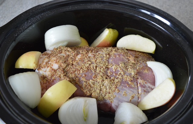 Add all the ingredients to your slow cooker and turn on high